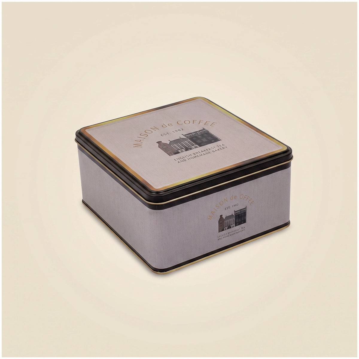 Maria Roma Tales Metal Storage Tin, 3.1 L