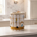 Maria Roma Bird Cage Metal Vegetable Storage Bin, 9 L