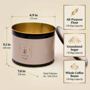 Maria Roma Tales Round Metal Storage Tin