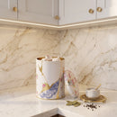 MARIA ROMA Kintsugi Round Garlic Storage - Metal Canisters