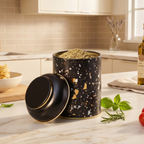 MARIA ROMA Terrazzo 7-Piece Kitchen Storage Set – Bread Box & Canisters