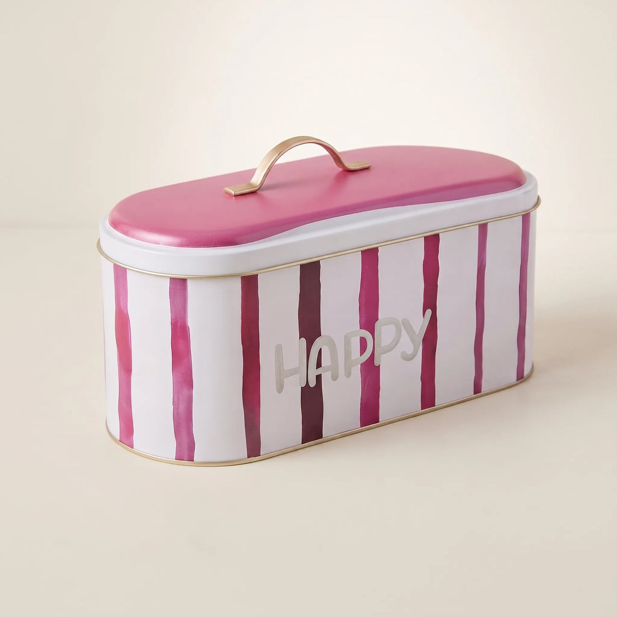 Maria Roma Aura Happy Metal Bread Box, 7 L