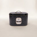 Maria Roma Trellis Bakery Metal Bread Box, 10.4 L