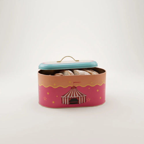 Maria Roma Spring Metal Bread Box, 7 L