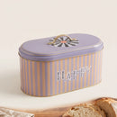 Maria Roma Golden March Metal Bread Box, 7 L