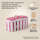 Maria Roma Aura Happy Metal Bread Box, 7 L