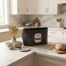 Maria Roma Trellis Bakery Metal Bread Box, 10.4 L