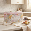 Maria Roma Decorative Metal Storage Tin, 5.5 L