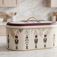 Maria Roma Feel Moods Happy Metal Bread Box, 7 L