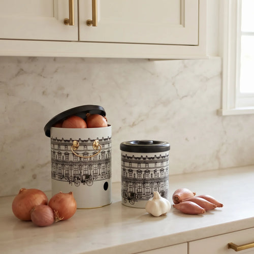 Maria Roma City Metal Vegetable Storage Set