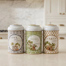 Maria Roma Forrest Round Metal Storage Tin Set of 3