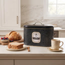 Maria Roma Trellis Bakery Metal Bread Box, 10.4 L