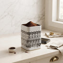 Maria Roma City Square Metal Coffee Storage Tin, 1.7 L
