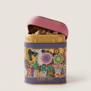 Maria Roma Sunflower Square Metal Sugar Storage Tin, 1.4 L